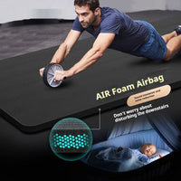 Fitness Yoga Mat for Exercise & Stretching