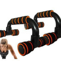 H-Shaped Push-Up Bar with Sponge Grip