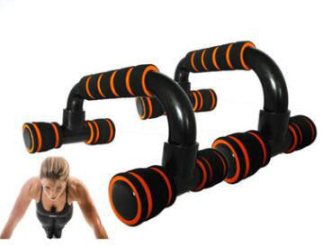 H-Shaped Push-Up Bar with Sponge Grip