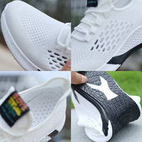 Men’s Breathable Mesh Running Shoes with Non-Slip Sole