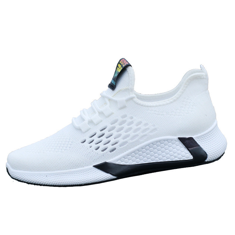 Men’s Breathable Mesh Running Shoes with Non-Slip Sole