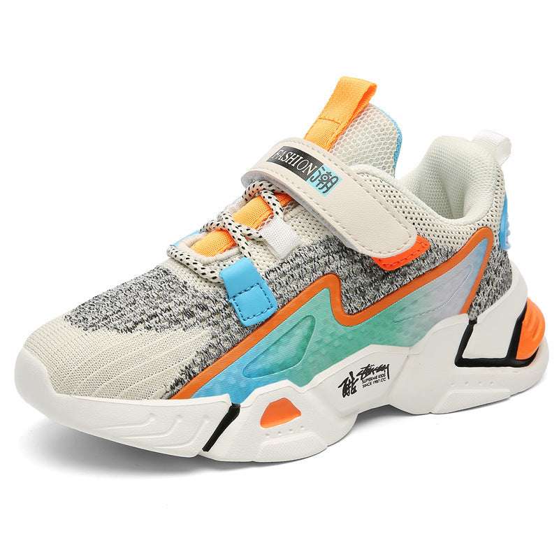 Children’s Flying Knit Casual Sneakers for Boys