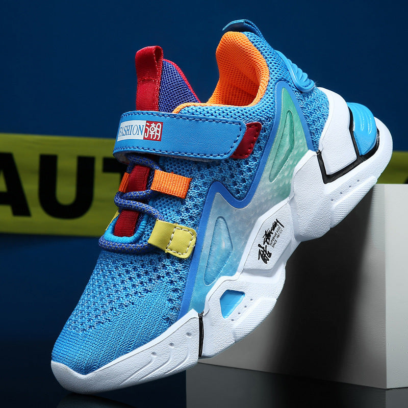 Children’s Flying Knit Casual Sneakers for Boys