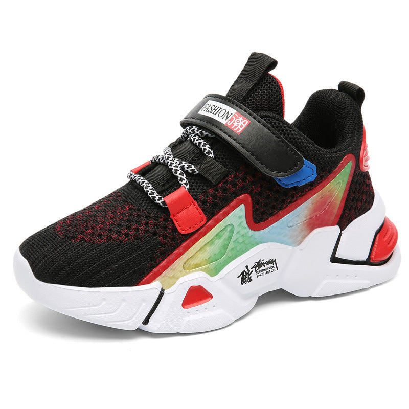 Children’s Flying Knit Casual Sneakers for Boys