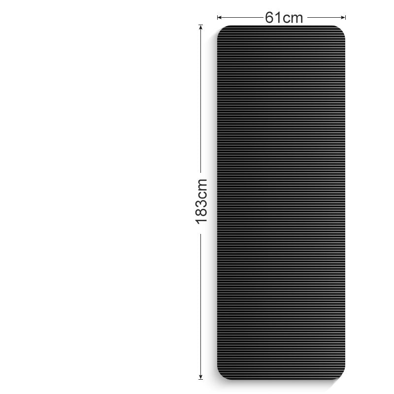 Fitness Yoga Mat for Exercise & Stretching