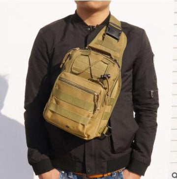 Camouflage Canvas Tactical Crossbody Chest Bag