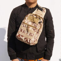 Camouflage Canvas Tactical Crossbody Chest Bag