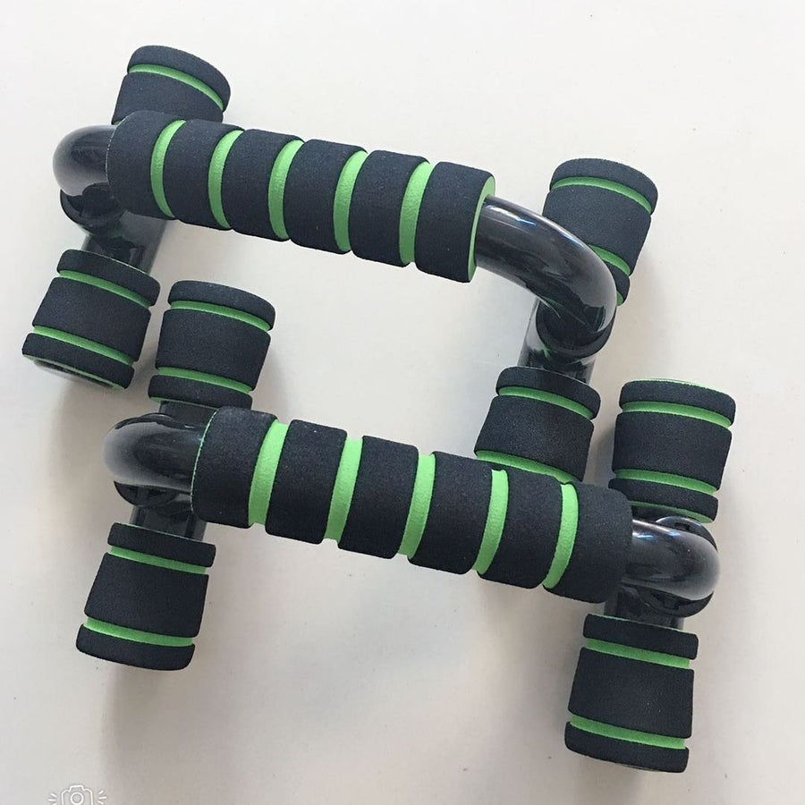 H-Shaped Push-Up Bar with Sponge Grip
