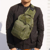 Camouflage Canvas Tactical Crossbody Chest Bag