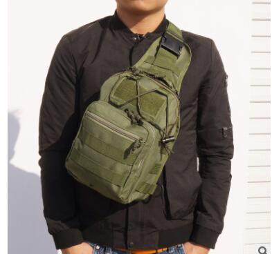 Camouflage Canvas Tactical Crossbody Chest Bag