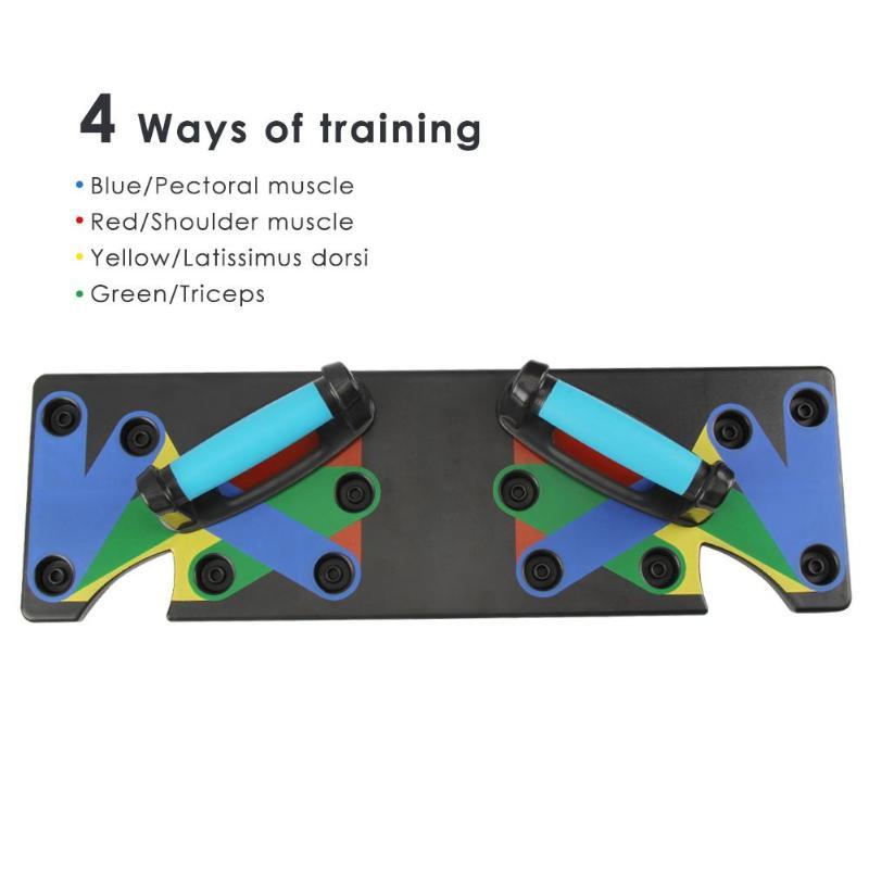 9-in-1 Push-Up Rack Board for Full Body Workout