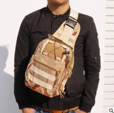 Camouflage Canvas Tactical Crossbody Chest Bag