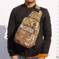 Camouflage Canvas Tactical Crossbody Chest Bag