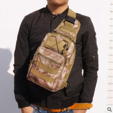 Camouflage Canvas Tactical Crossbody Chest Bag