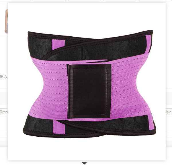 Waist Trimmer Belt for Fat Burn & Ab Shaping